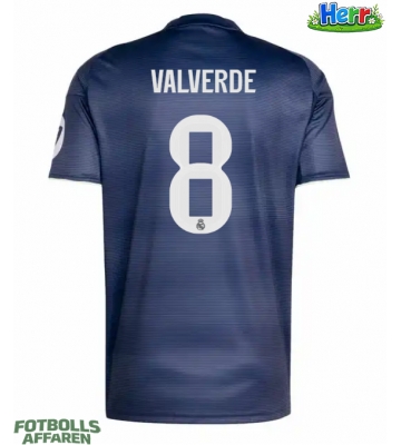 Real Madrid Federico Valverde #8 Bortatröja 2025-26 Kortärmad